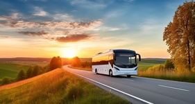 Cincinnatus NY motorcoach bus for 30 to 56 passengers, long trips and big groups